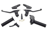 Grip and Lever Set Domino Moped