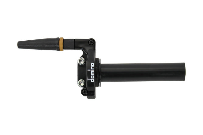 Quick-Action Gasreglage Domino 1.9° – slag 57 mm svart