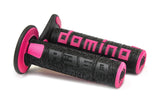 Grips Domino A360 Offroad Black / Pink (closed end)