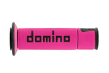 Grips Domino A450 On-Road Racing Pink / Black (open end)