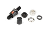 Tire Valve Stage6 CNC straight black