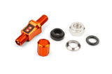 Tire Valve Stage6 CNC straight orange