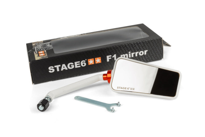 Spegel F1 Stage6 högra sida vit