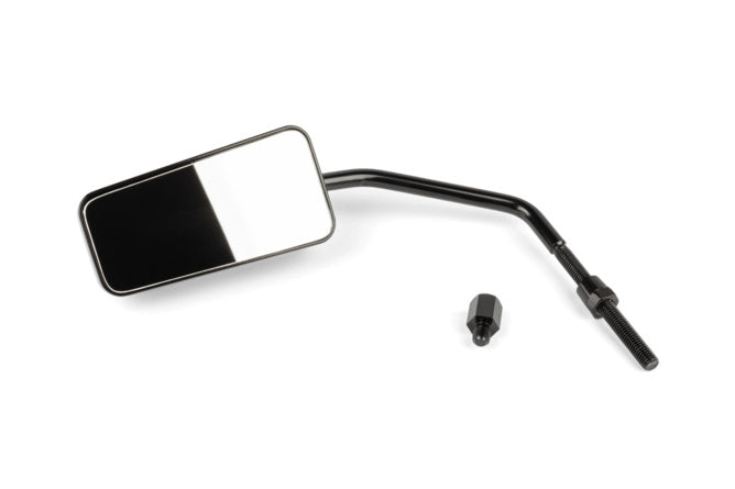 Spegel F1 M8-gänga (med vänstergängad adapter) svart