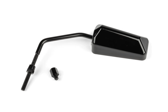 Spegel F1 M8-gänga (med vänstergängad adapter) svart