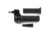 Quick-Action Throttle Domino 90° black
