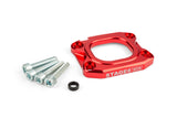 Base Plate intake manifold Stage6 360° d.40mm AM6 / Derbi red