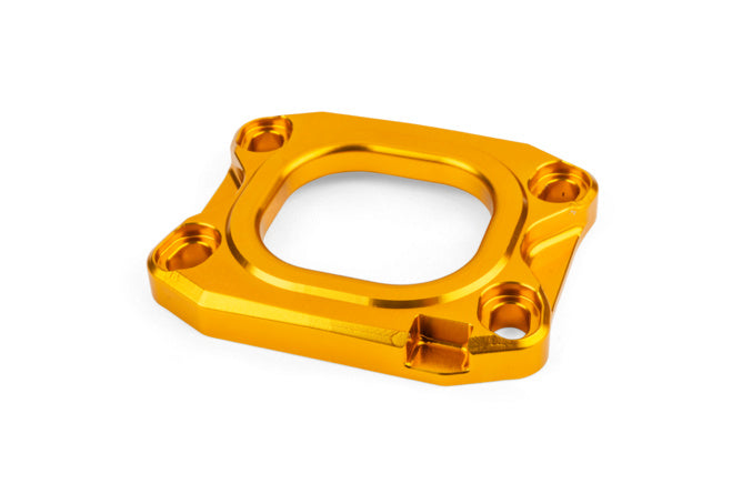 Stage6 Insugningsmanifold 360° AM6 / Derbi gul för PWK 30 - 34mm