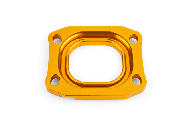 Stage6 Insugningsmanifold 360° AM6 / Derbi gul för PWK 30 - 34mm