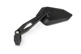 Mirror Set STR8 right + left road-legal black