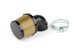 Air Filter conical with grille D.28 - 35mm straight black