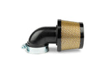 Air Filter conical with grille D.28 - 35mm straight black