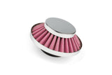 Air Filter type KN UFO d.28 - 35mm droit chrome