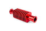 Flow Cooler square red aluminum