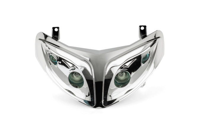 Huvudljus Quattro, Peugeot Speedfight II krom
