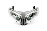 Headlight Quattro, Peugeot Speedfight II chrome