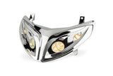 Headlight Quattro, Peugeot Speedfight II chrome