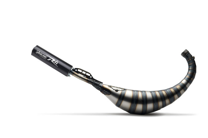Avgassystem Yasuni R4 AM6 Svart