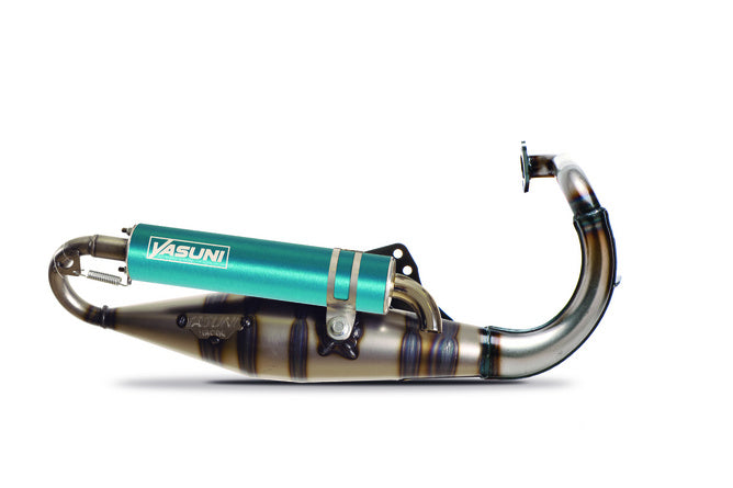 Avgassystem Yasuni R-Pro Peugeot vertikal Blå