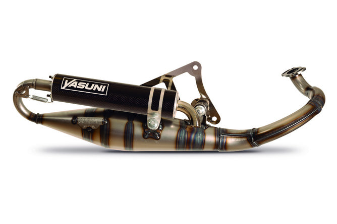 Avgassystem Yasuni R-Pro Peugeot liggande / Morini Carbon