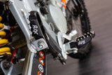 Footpegs Derbi STR8 CNC Black (Set)
