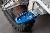 Footpegs Derbi STR8 CNC Blue (Set)