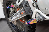 Footpegs Derbi STR8 CNC Neochrome (set)