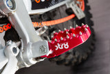 Footpegs Derbi STR8 CNC Red (Set)