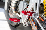 Footpegs Derbi STR8 CNC Red (Set)
