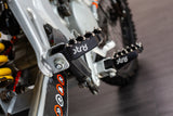 Passenger Footpegs Derbi STR8 CNC Black (Set)