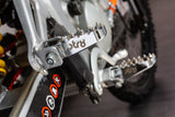 Passenger Footpegs Derbi STR8 CNC Grooves (set)