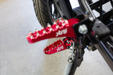 Footpegs Rieju MRT STR8 CNC Red (Set)