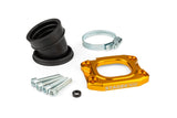 Intake Manifold Stage6 360° AM6 / Derbi yellow for PWK 30 - 34mm