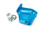 Oil Pump Cover Derbi Stage6 Alu blue