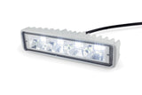Extra Headlight rectangular 4 LEDs white