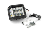 LED Headlight d.97x75mm black