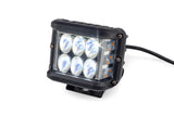 LED Headlight d.97x75mm black
