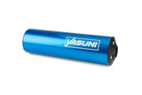 Silencer Yasuni 50cc Motorcycle Blue (left side)