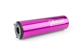 Silencer Yasuni 50cc Motorcycle Purple (left side)