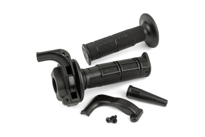 Quick-Action Gasreglage Domino 2,3° – slag 54 mm svart