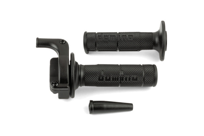 Quick-Action Gasreglage Domino 2,3° – slag 54 mm svart