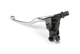 Clutch Fitting with lever and choke Domino MX Style polished aluminum