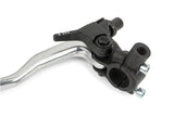 Clutch Fitting with lever and choke Domino MX Style polished aluminum