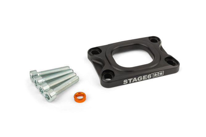 Basplatta intagsmanifold Stage6 360° AM6 / Derbi svart