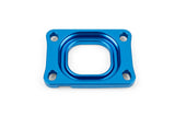 Base Plate intake manifold Stage6 360° AM6 / Derbi blue