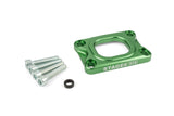 Base Plate intake manifold Stage6 360° AM6 / Derbi green