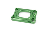 Base Plate intake manifold Stage6 360° AM6 / Derbi green