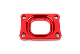 Base Plate intake manifold Stage6 360° AM6 / Derbi red