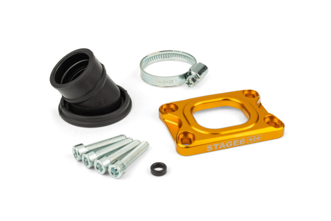 Intag Manifold Stage6 360° AM6 / Derbi gold för CP Evolution