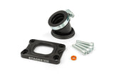 Intake Manifold Stage6 360° AM6 / Derbi black for Mikuni TM24